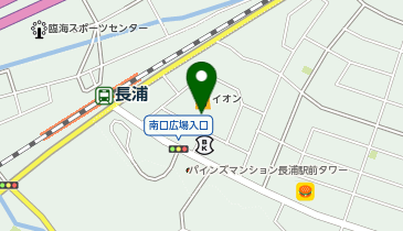 DAISO イオン長浦店の地図画像