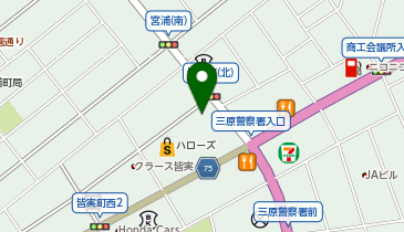 DAISO 三原皆実店の地図画像