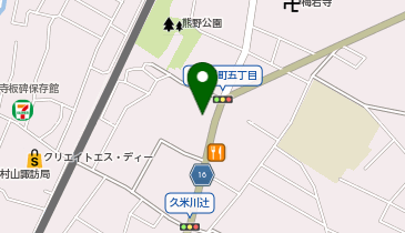 DAISO 東村山店の地図画像