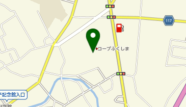 DAISO コープマートあだたら店の地図画像