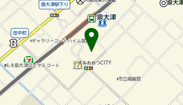 DAISO アルザ泉大津店の地図画像