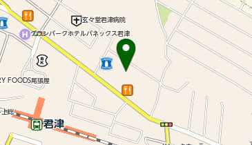 DAISO 君津駅前店の地図画像