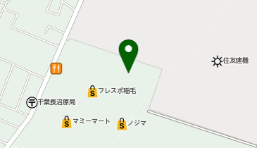 DAISO フレスポ稲毛店の地図画像