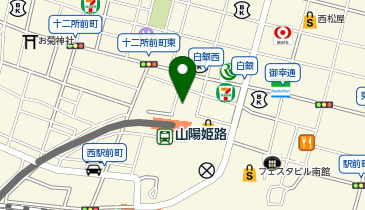 DAISO ボンマルシェ姫路店の地図画像