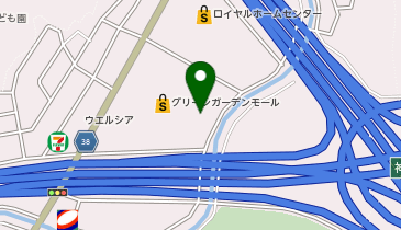 DAISO グリーンガーデンモール北神戸店の地図画像