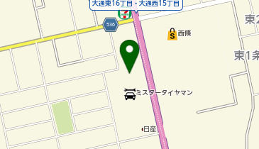 DAISO 士別店の地図画像