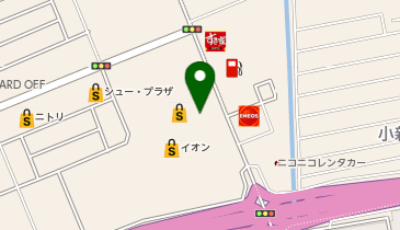 DAISO イオン新潟西店の地図画像