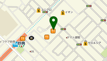 DAISO イオン市川妙典店の地図画像