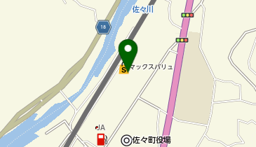 DAISO マックスバリュ佐々店の地図画像