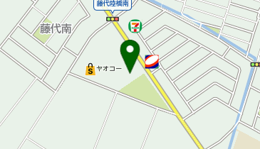 DAISO ヤオコー藤代町店の地図画像