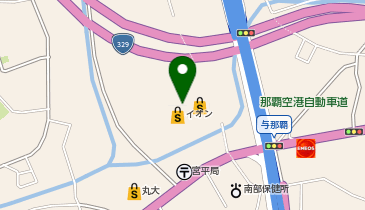 DAISO イオン南風原店の地図画像