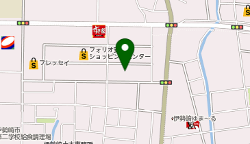 DAISO フォリオ伊勢崎安堀店の地図画像
