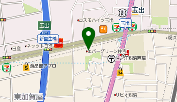 DAISO 住之江粉浜西店の地図画像