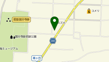 DAISO 七尾店の地図画像