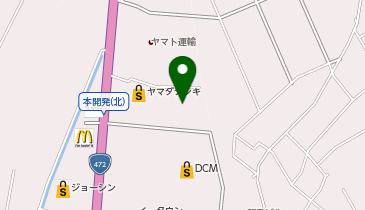 DAISO イータウン富山大島店の地図画像