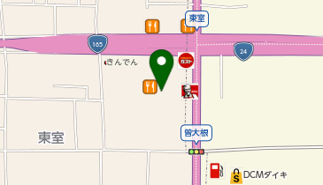 DAISO 大和新庄店の地図画像