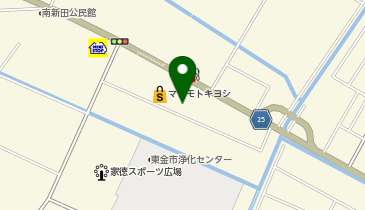 DAISO せんどう東金プラザ店の地図画像