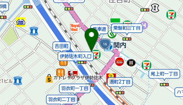 DAISO 関内マリナード店の地図画像