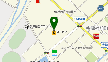 DAISO コーナン西宮今津店の地図画像