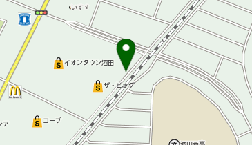 DAISO イオンタウン酒田店の地図画像