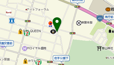 DAISO 盛岡大通店の地図画像