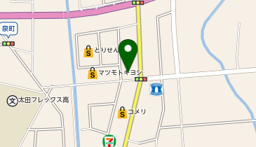 DAISO とりせん下田島店の地図画像