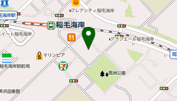 DAISO マリンピア専門館店の地図画像