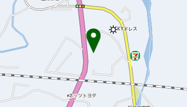 DAISO 上野原店の地図画像