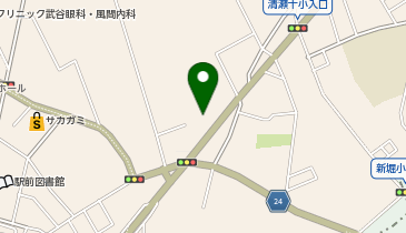 DAISO 清瀬店の地図画像