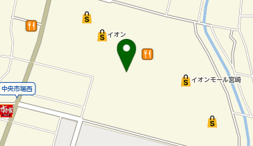 DAISO イオンモール宮崎店の地図画像