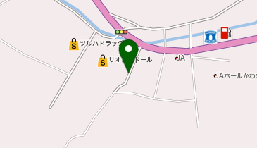 DAISO リオン・ドール川俣店の地図画像
