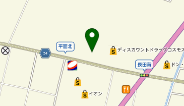 DAISO こまつ店の地図画像