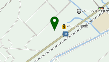 DAISO メリーランド武雄店の地図画像