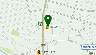 DAISO 武蔵村山榎店の地図画像