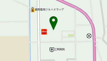 DAISO 岩手江刺店の地図画像