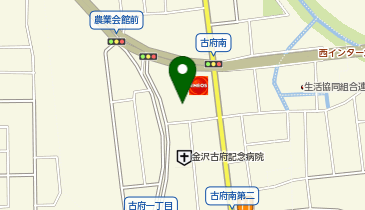 DAISO 金沢古府店の地図画像