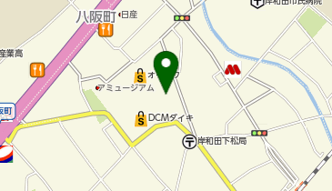 DAISO ウインディ岸和田店の地図画像