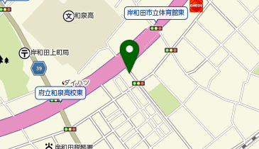 THREEPPY ミラモール東岸和田駅前店の地図画像