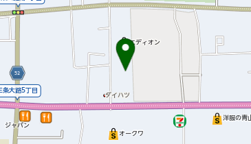 DAISO 奈良三条大路4丁目店の地図画像
