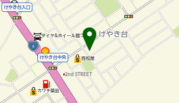 DAISO 水戸けやき台店の地図画像