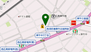 DAISO 広島庚午店の地図画像