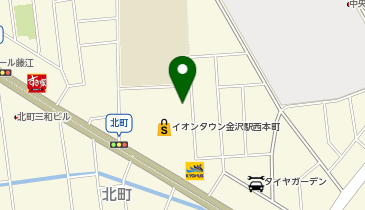 DAISO イオンタウン金沢駅西本町店の地図画像