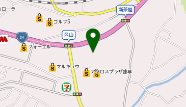 DAISO アクロスプラザ諫早店の地図画像