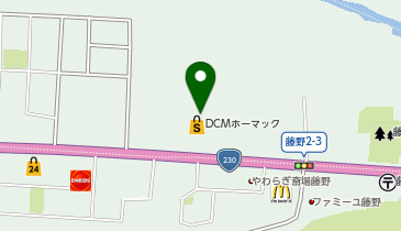 DAISO 東光ストア藤野店の地図画像