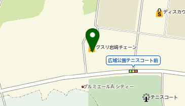 DAISO イオン西風新都店の地図画像