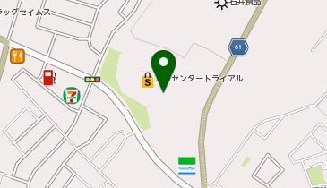 DAISO メガセンタートライアル八千代店の地図画像