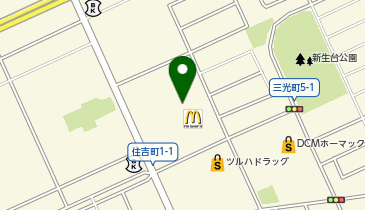 DAISO コープさっぽろステイ店の地図画像