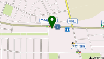 DAISO アルビス射水太閤山店の地図画像