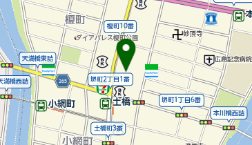 DAISO 広島土橋店の地図画像