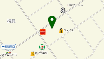 DAISO 岩手三関店の地図画像